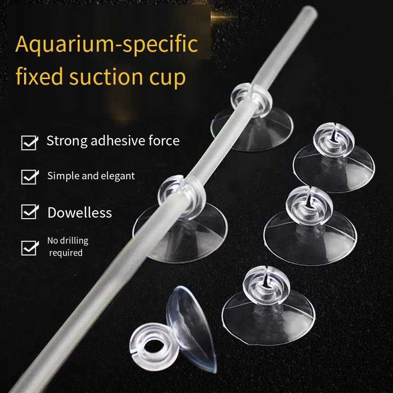 Aquarium Fish Youtube - 酸素チューブ、固定吸盤、エアポンプ、温度計、吸盤ホース、吸盤、水槽、アクアリウム、固定吸盤