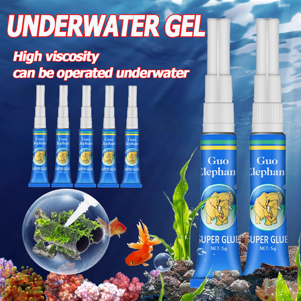 Aquarium Fish Real - 3/5/10 個水槽造園苔接着剤水族館水生水草スティック固定接着剤水生植物流木水中ゲル
