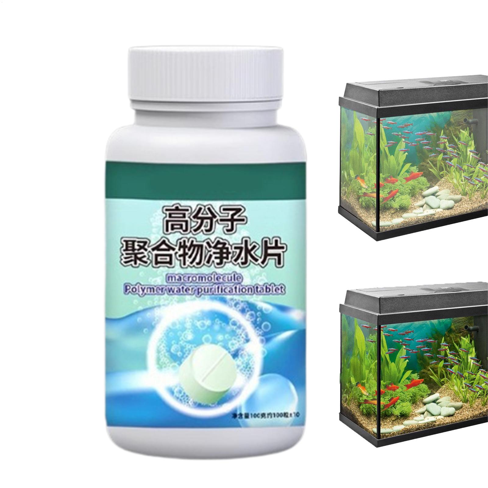 魚の水槽藻類除去剤、水槽浄化タブレット、噴水、ベタ、エビ、カ - Aquarium Fishing のレビューと価格