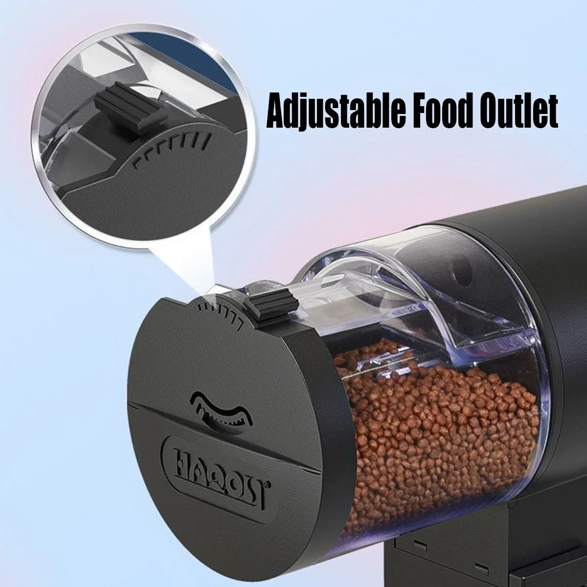 自動魚フィーダー 100ML容量 電池式 プログラム可能なタ - Aquarium Fish Feeder Automatic のレビューと価格