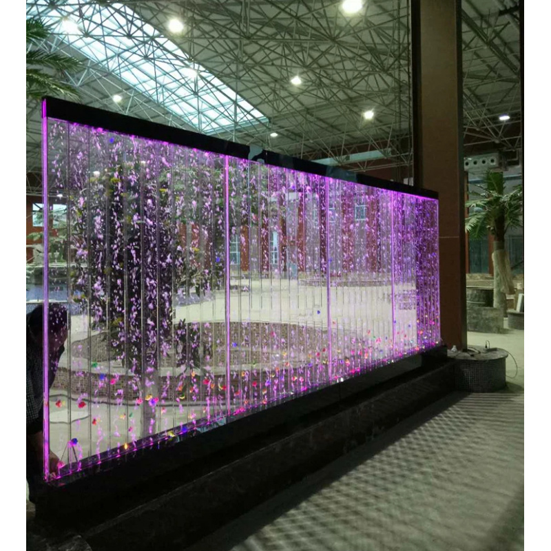 カスタムレストランホテルバー装飾LED発光アクリルバブルウォ - Aquarium Fish Restaurant のレビューと価格