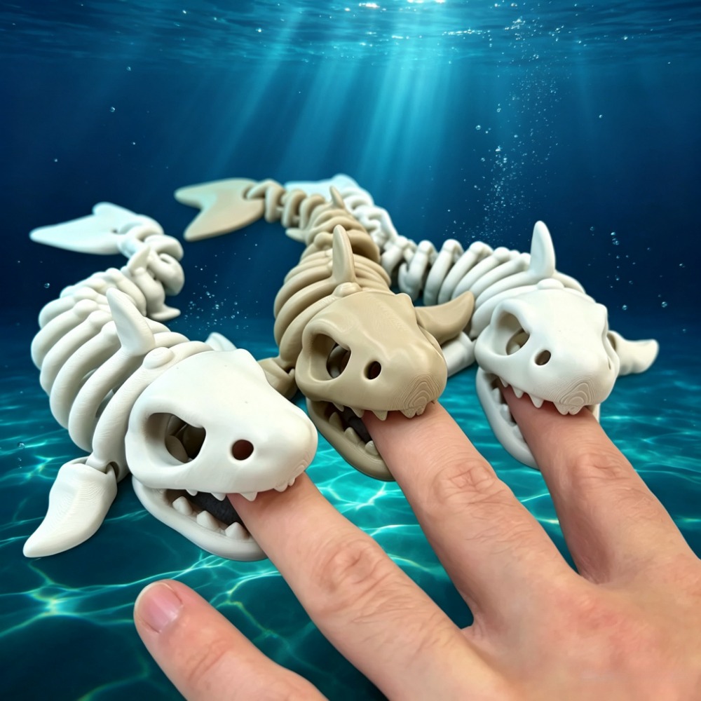 サメの骨格水槽装飾品、可動式オーナメント、爬虫類、魚タンクの - Aquarium Fish Real のレビューと価格