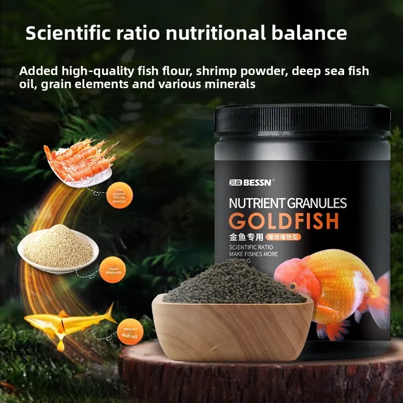 BESSN金魚フード-ライオンヘッド、ランチュ、ファンシーゴ - Aquarium Fish Food のレビューと価格