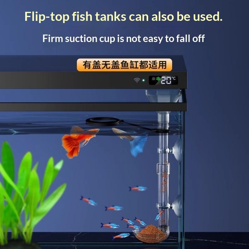 吸盤付きで水生植物の散乱を防ぎます伸縮式水槽給餌チューブ調整 - Aquarium Fish Food のレビューと価格