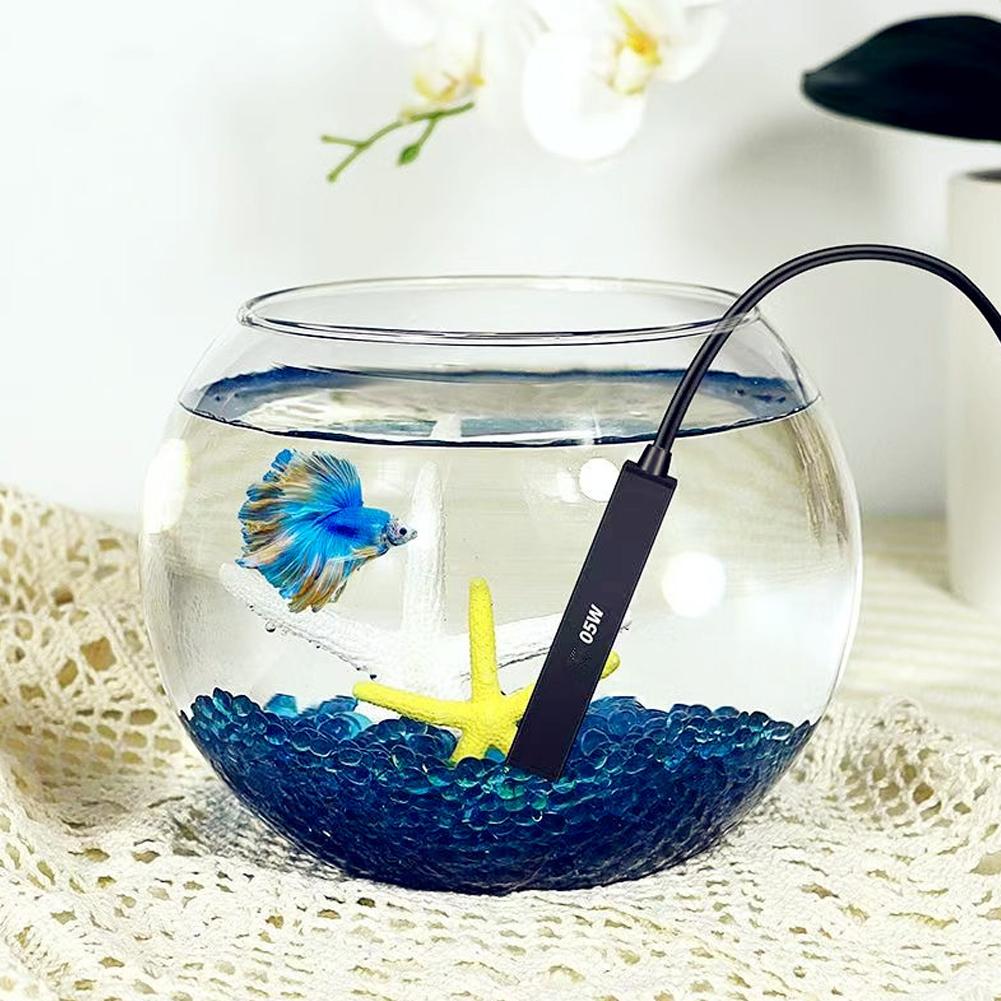 ミニ USB 水族館ヒーター 5V 自動定温加熱ロッド小型水 - Aquarium Fish House のレビューと価格