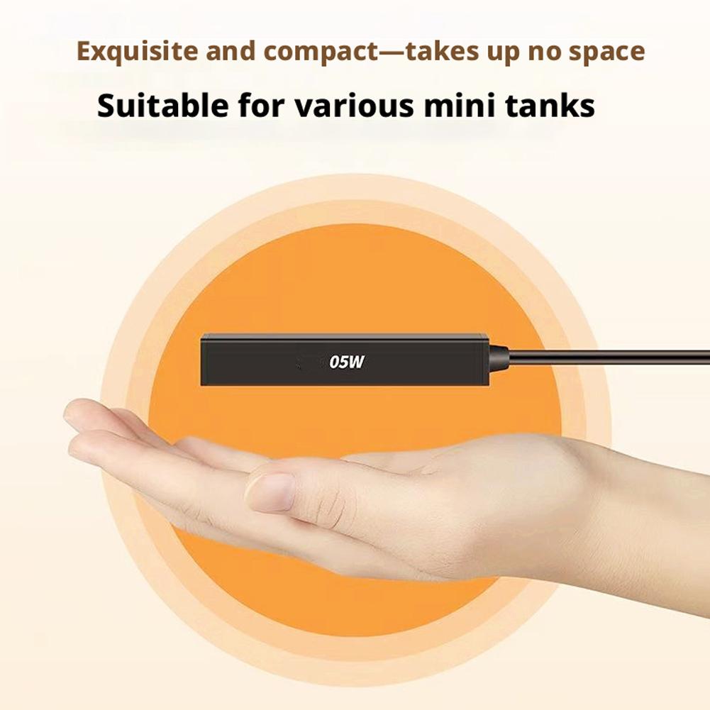 ミニ USB 水族館ヒーター 5V 自動定温加熱ロッド小型水 - Aquarium Fish House のレビューと価格