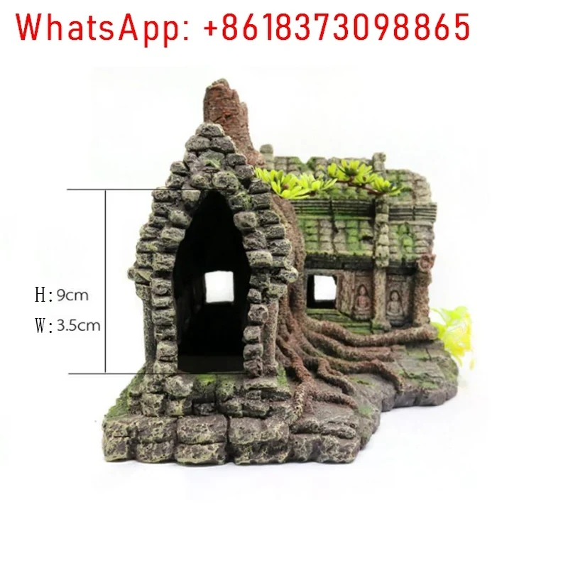 樹脂製ツリーハウス木製水槽美化魚タンク装飾クラフトペット用品 - Aquarium Fish House のレビューと価格