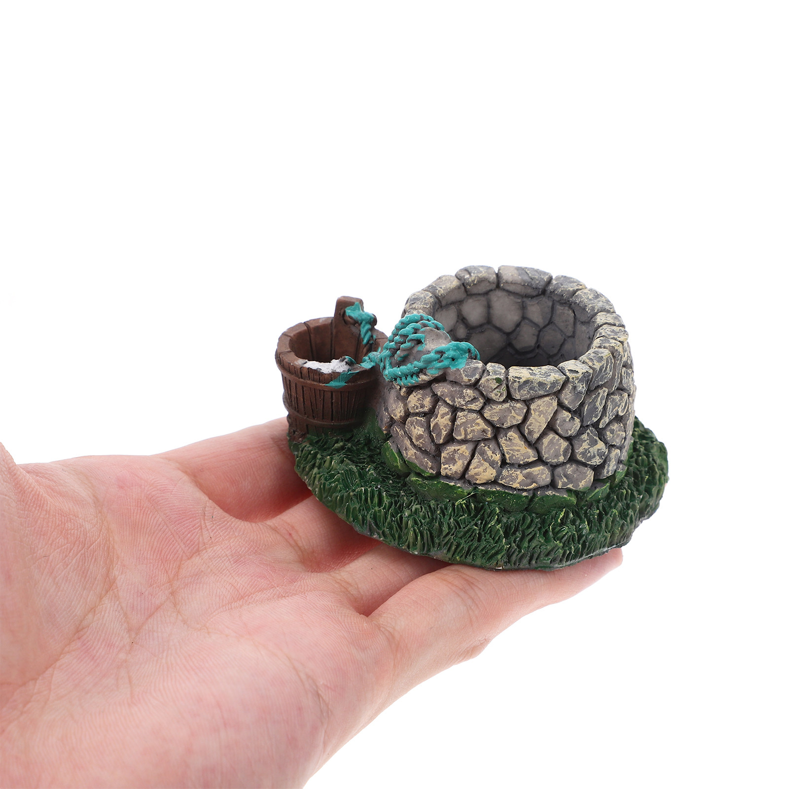 ミニチュアガーデン用樹脂製井戸と橋、水槽装飾、テラリウムの苔 - Aquarium Fish Bridge のレビューと価格