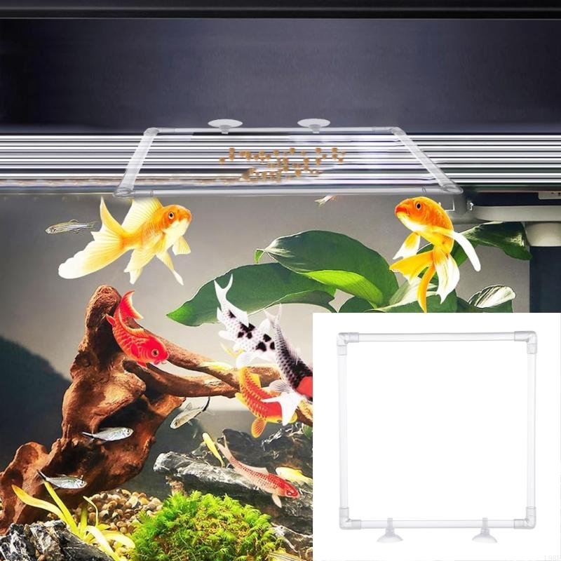 L9BE ドリフト防止水族館フードディスペンサーアクリル給餌 - Aquarium Fish Food のレビューと価格