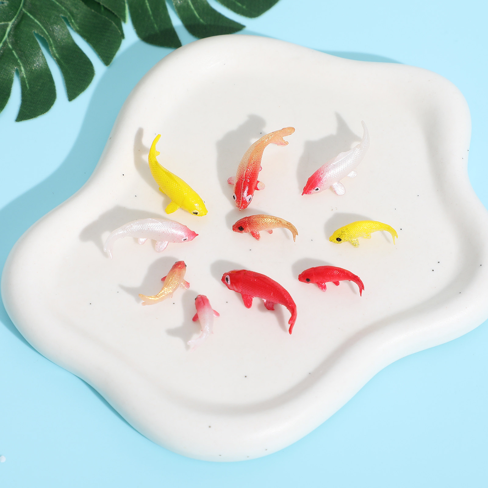 10個入り かわいいミニファンシーカープ プラスチック製魚の - Aquarium Fish House のレビューと価格
