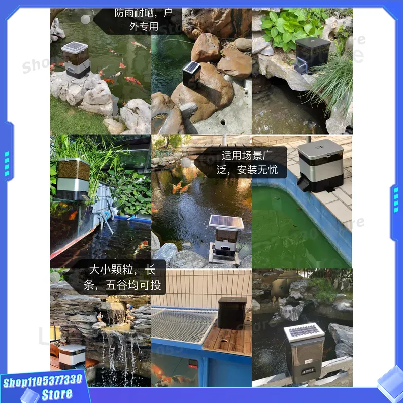 EVNICE EV810B 自動魚餌供給器 大型水槽および屋 - Aquarium Fish Feeder Automatic のレビューと価格