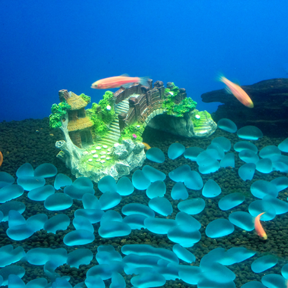 水族館アクセサリーアーバー木の植物偽造園水槽の装飾人工橋築山 - Aquarium Fish Bridge のレビューと価格