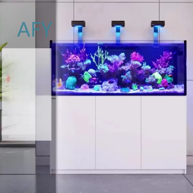 現代的な高級ガラス製冷蔵水槽（魚やサンゴ礁レストラン向け、業 - Aquarium Fish Restaurant のレビューと価格