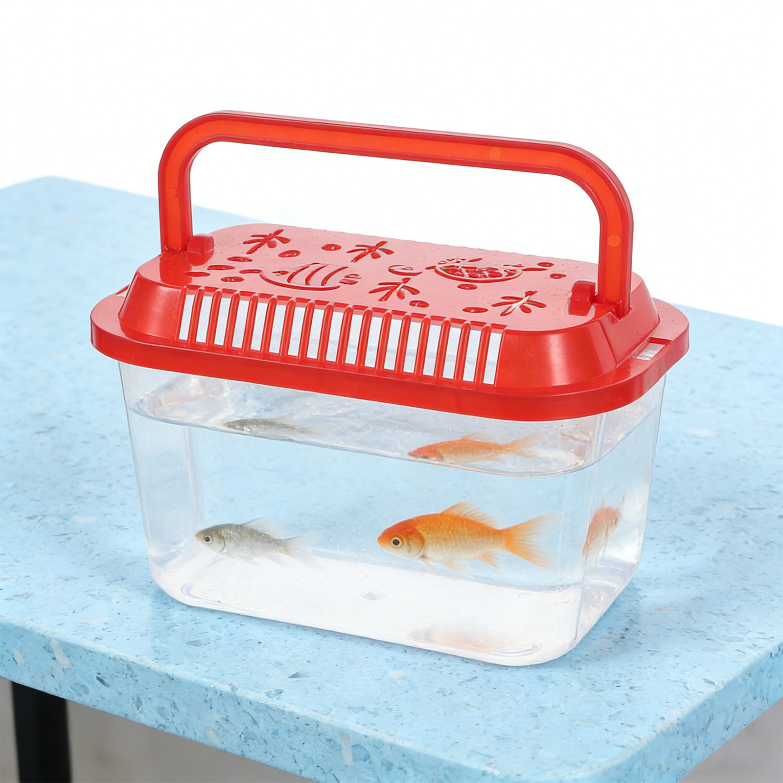 5個入り魚輸送容器 ポータブルミニ水槽 プラスチック製水槽  - Aquarium Fish House のレビューと価格